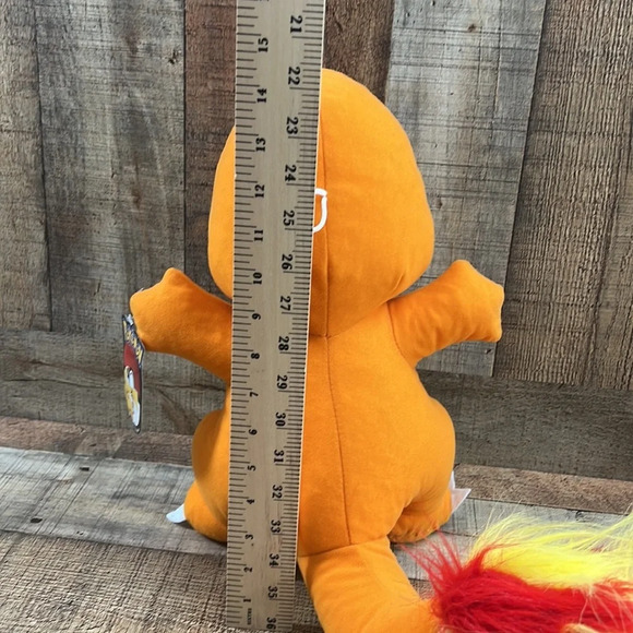 Pokemon Charmander Character Plush Animal Toy 16" Hard Foam 2016 - Picture 5 of 11